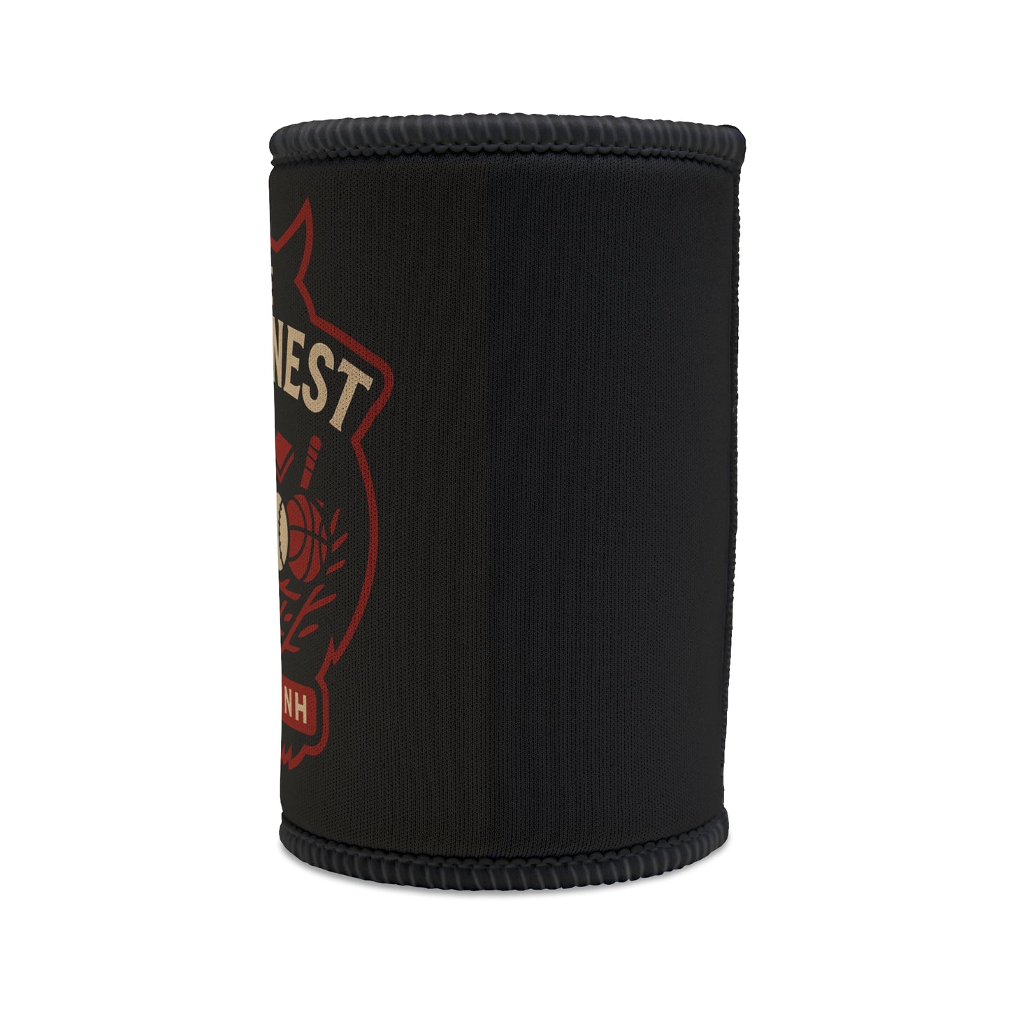 The Owl's Nest Keene, NH Stubby Cooler — Vintage Pub Crest Can Koozie