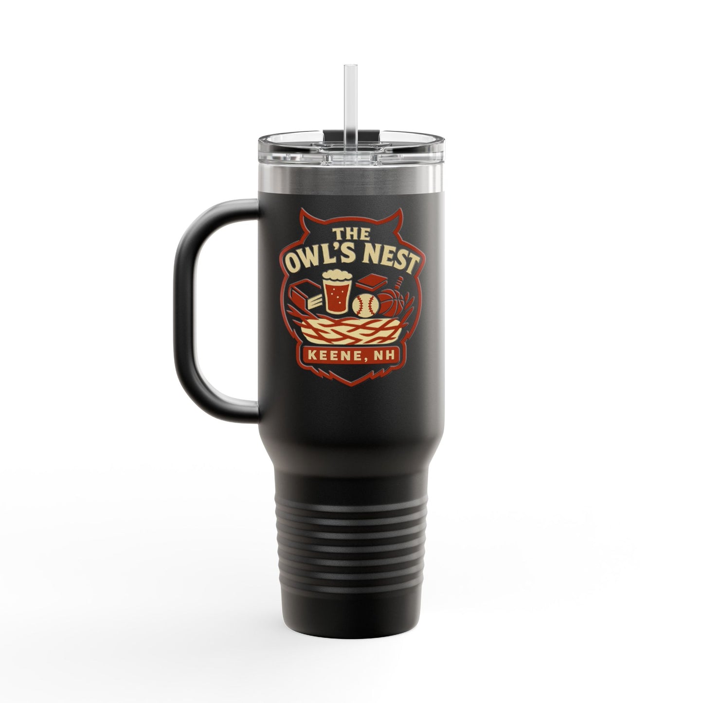 The Owl's Nest Keene, NH 40oz Insulated Travel Mug