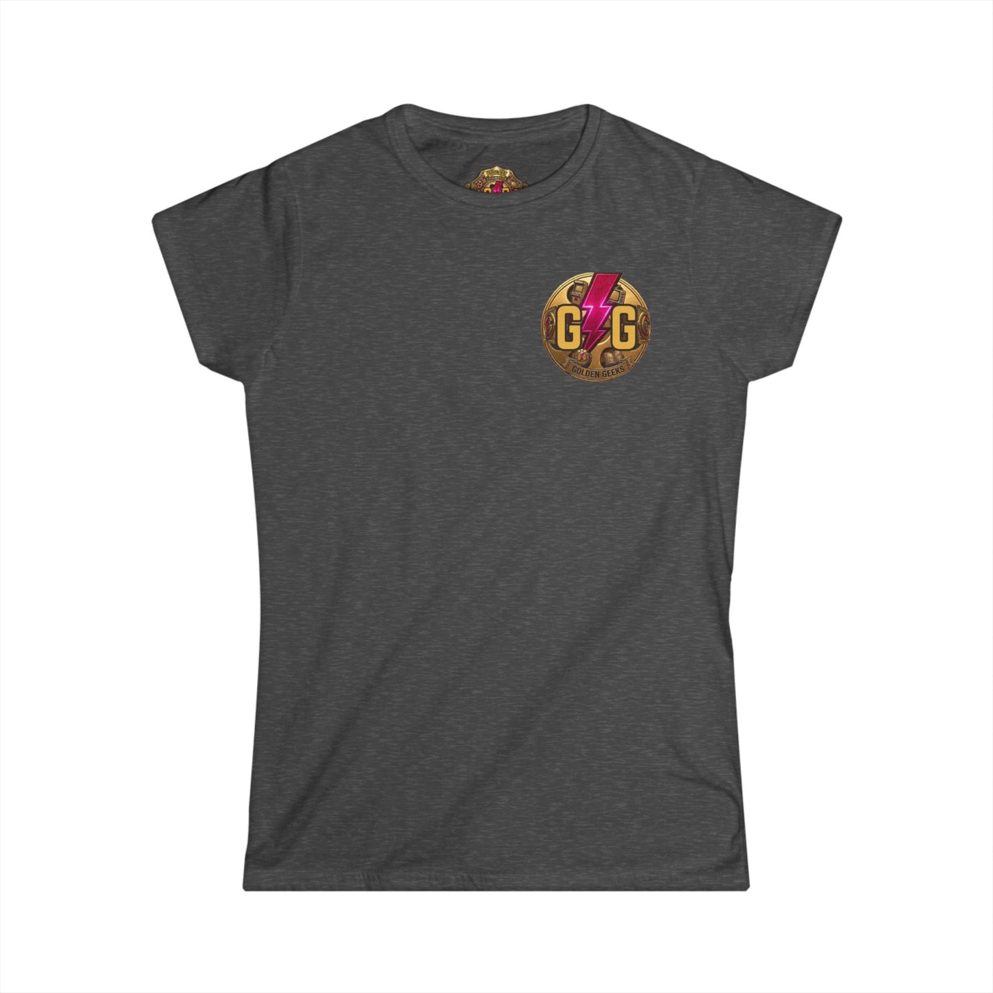Live What You Love Geek Out T‑Shirt — Women's Graphic Tee with Lightning Logo
