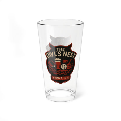 The Owl's Nest Keene, NH 16oz Mixing Glass