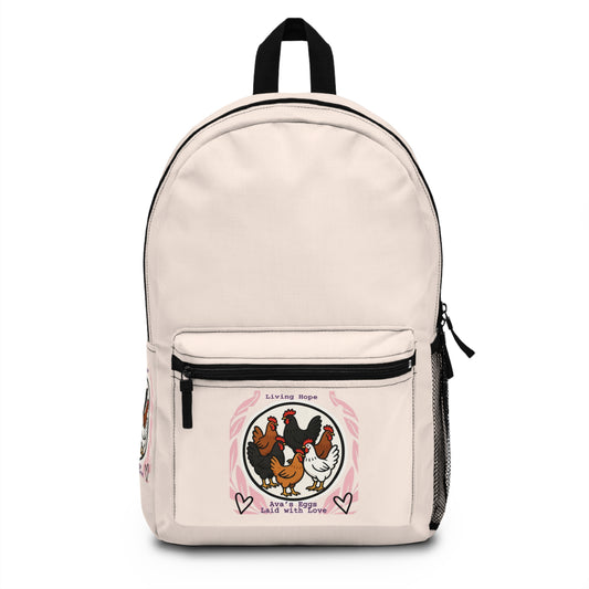 Living Hope Backpack — Cute Farmhouse School Backpack
