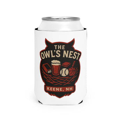 The Owl's Nest Keene, NH Personalized Can Cooler — Custom Name Sleeve