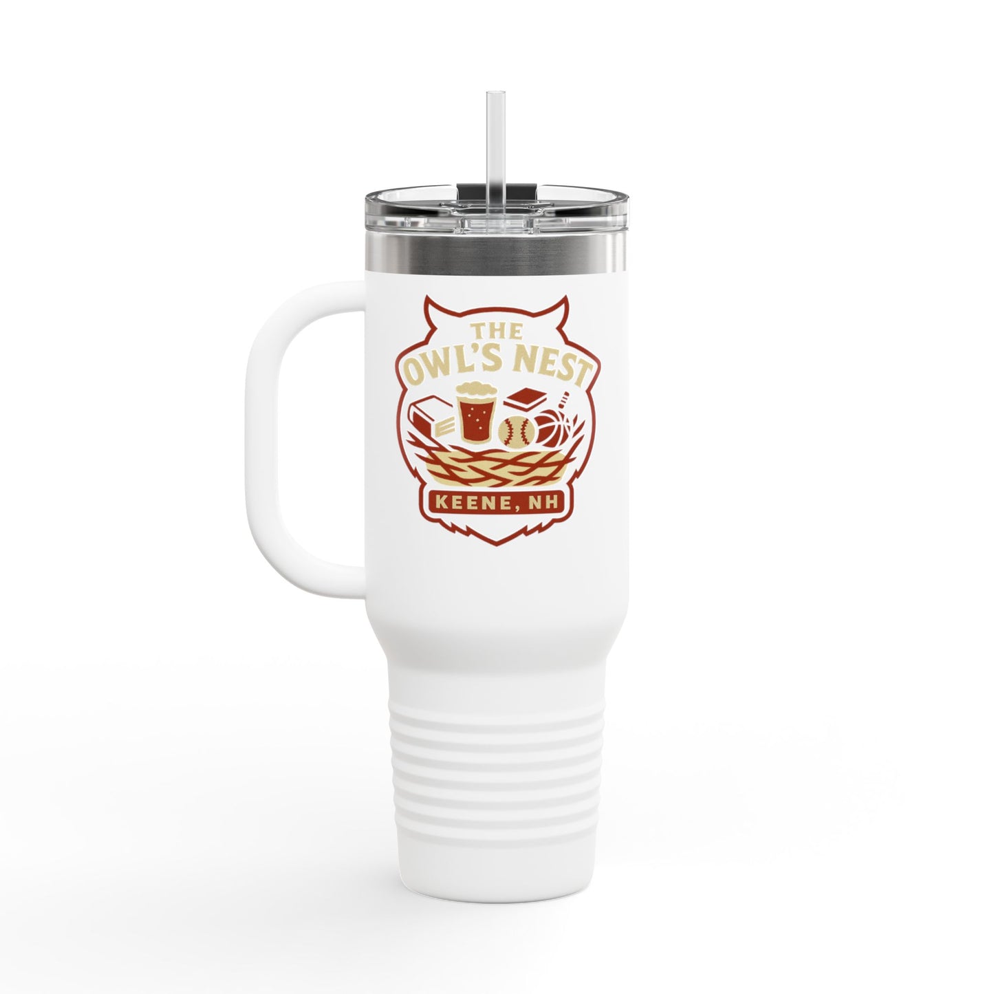 The Owl's Nest Keene, NH 40oz Insulated Travel Mug
