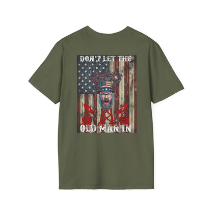 Hughe Jasole Presents: Don't Let The Old Man In T-Shirt | Patriotic 250th Anniversary Tee