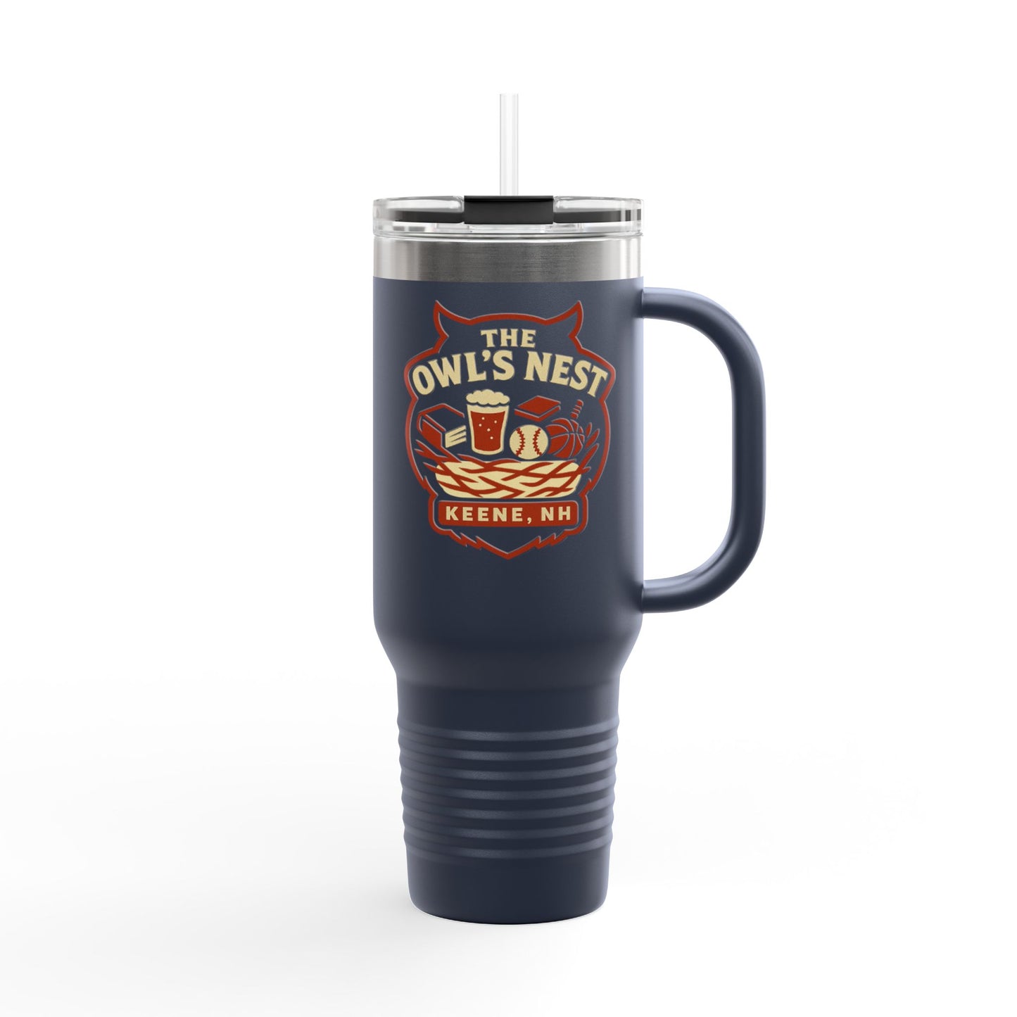 The Owl's Nest Keene, NH 40oz Insulated Travel Mug