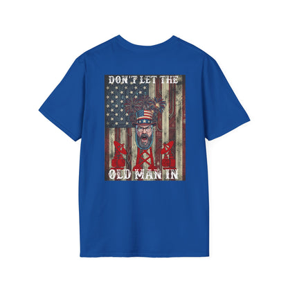 Hughe Jasole Presents: Don't Let The Old Man In T-Shirt | Patriotic 250th Anniversary Tee