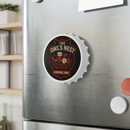 The Owl's Nest Keene, NH Logo Magnetic Bottle Opener