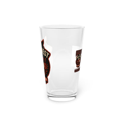 The Owl's Nest Keene, NH 16oz Pint Glass — Bar Pub Beer Glassware