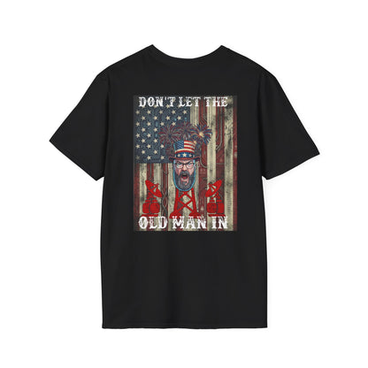 Hughe Jasole Presents: Don't Let The Old Man In T-Shirt | Patriotic 250th Anniversary Tee