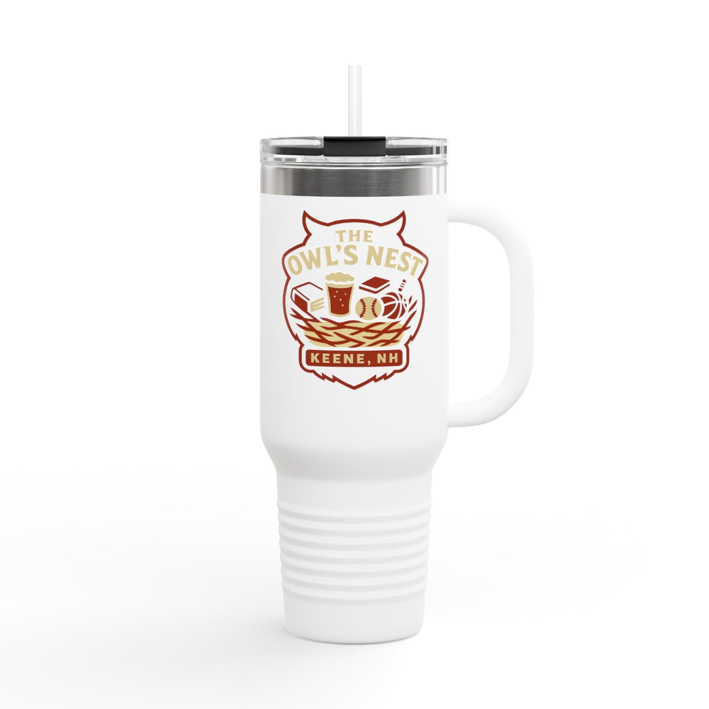 The Owl's Nest Keene, NH 40oz Insulated Travel Mug