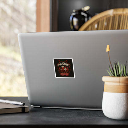 The Owl's Nest Keene, NH Vinyl Sticker — Vintage Logo Decal