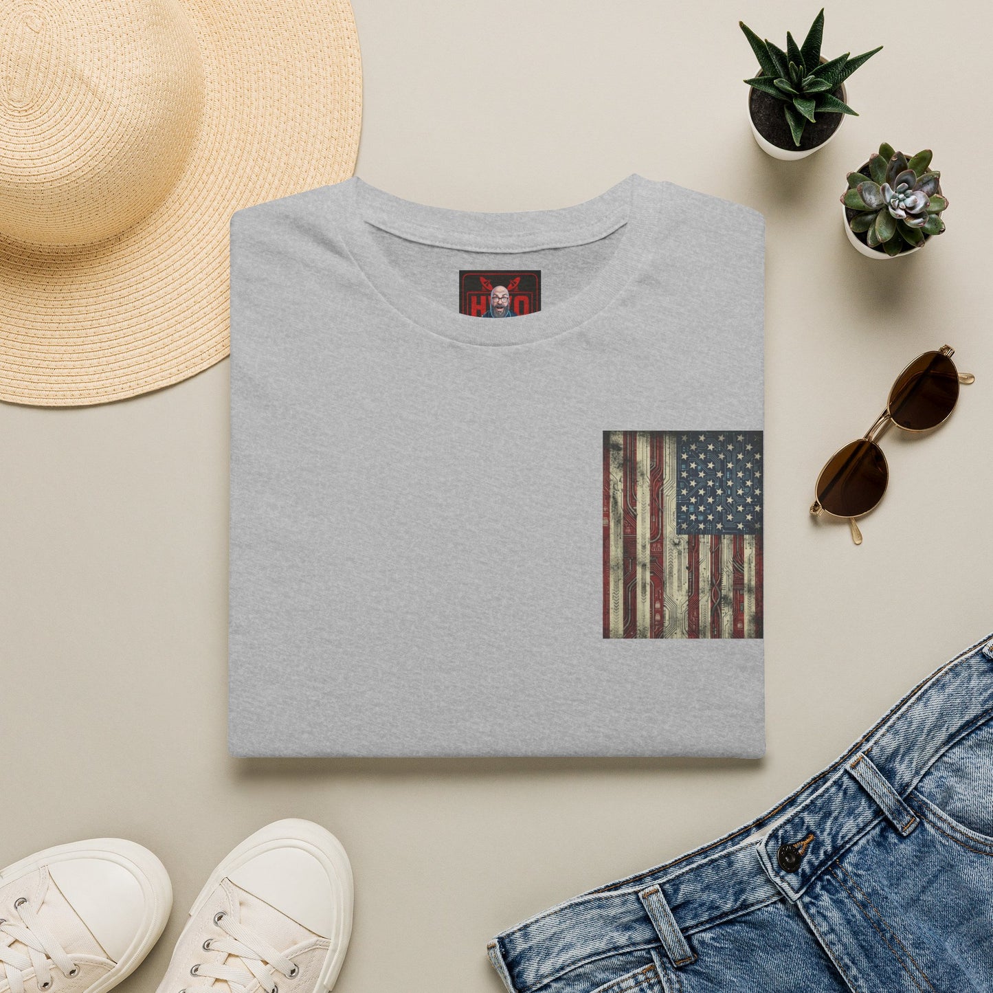 Hughe Jasole Presents: Don't Let The Old Man In T-Shirt | Patriotic 250th Anniversary Tee