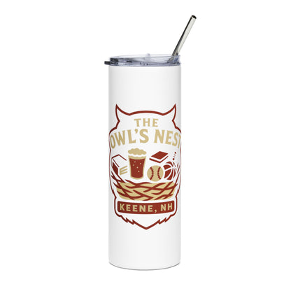 The Owl's Nest Keene, NH 20oz Stainless Steel Tumbler