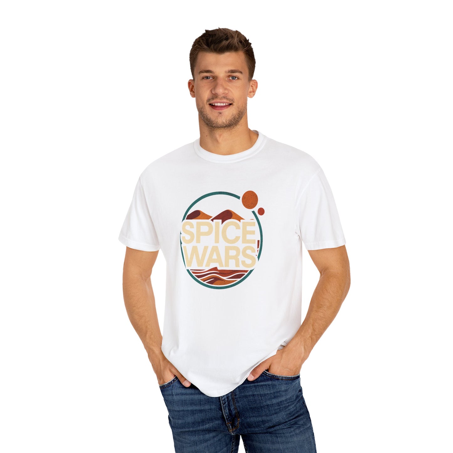 Retro Spice Wars Unisex T-Shirt, Casual Graphic Tee, Gift for Gamers, Retro Merchandise, Gamer Apparel