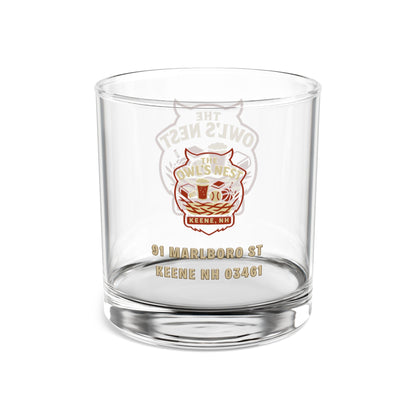 The Owl's Nest Keene, NH 10oz Rocks Glass