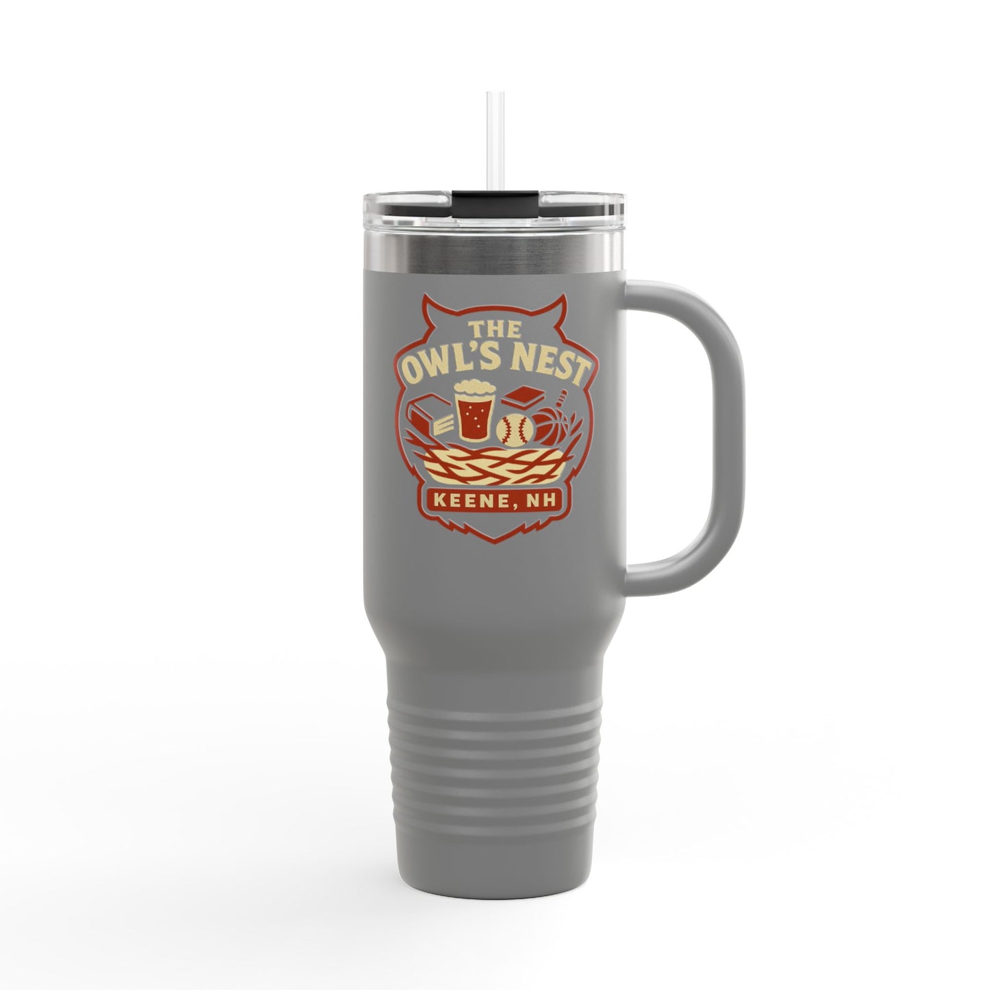 The Owl's Nest Keene, NH 40oz Insulated Travel Mug