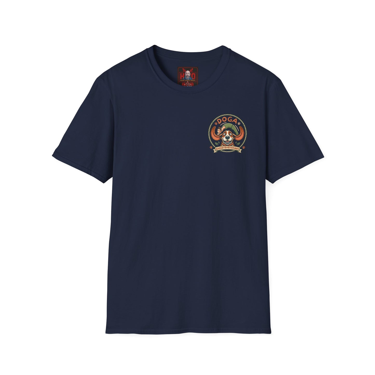 Basset Baby Doga Yoga Tshirt