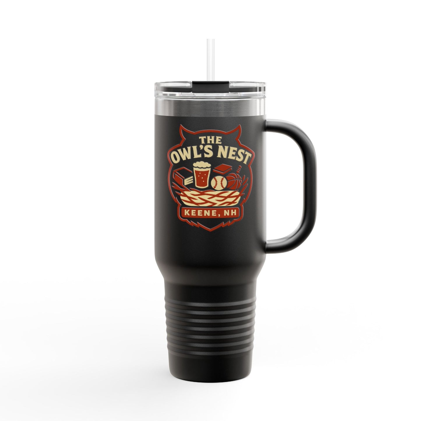 The Owl's Nest Keene, NH 40oz Insulated Travel Mug