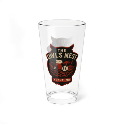 The Owl's Nest Keene, NH 16oz Mixing Glass