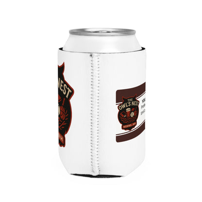 The Owl's Nest Keene, NH Personalized Can Cooler — Custom Name Sleeve