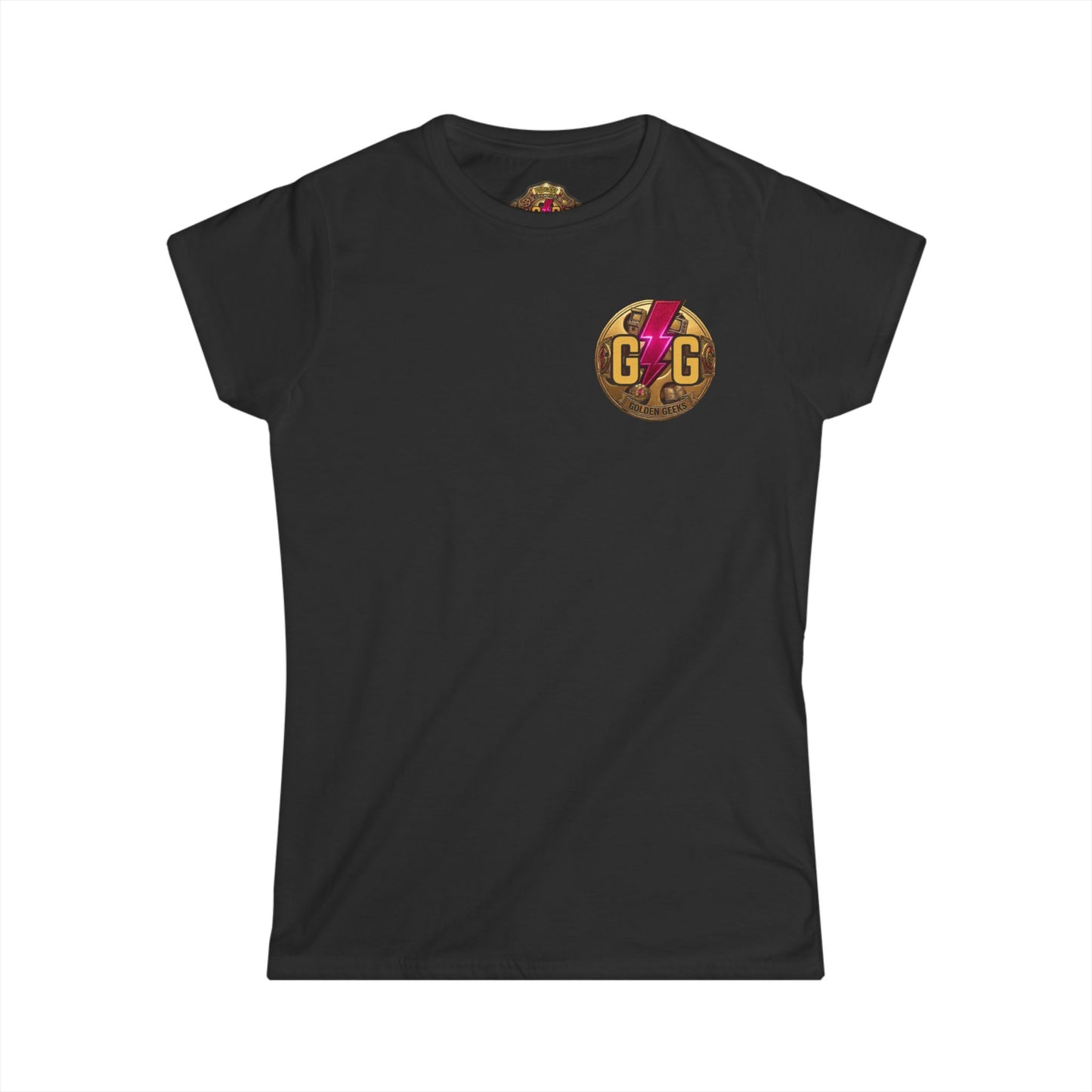 Live What You Love Geek Out T‑Shirt — Women's Graphic Tee with Lightning Logo