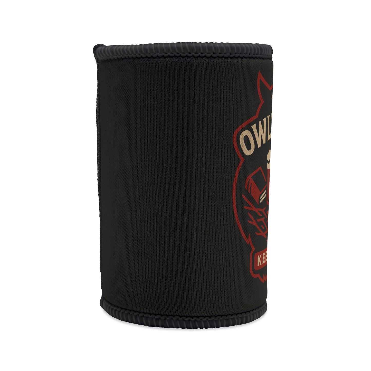 The Owl's Nest Keene, NH Stubby Cooler — Vintage Pub Crest Can Koozie