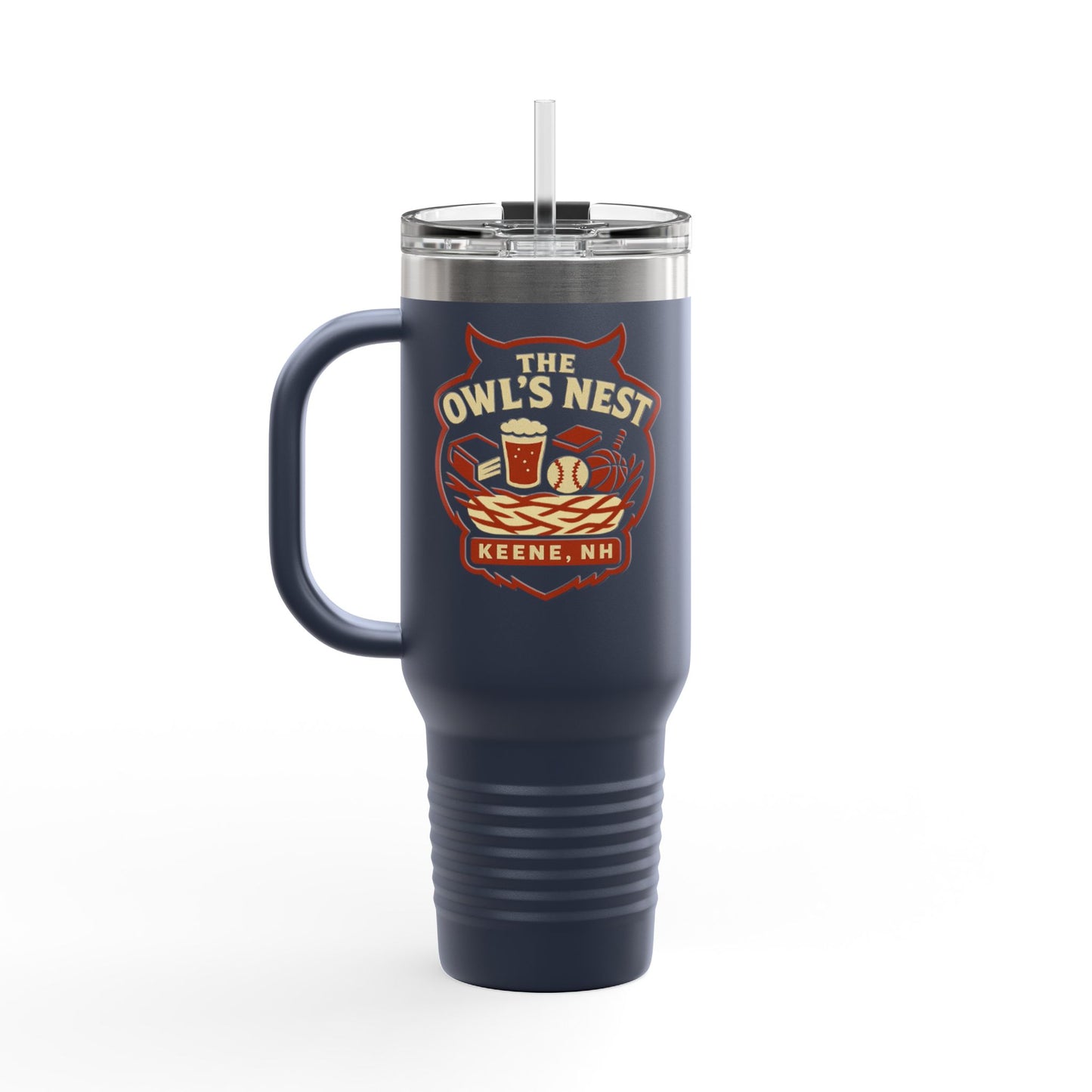 The Owl's Nest Keene, NH 40oz Insulated Travel Mug