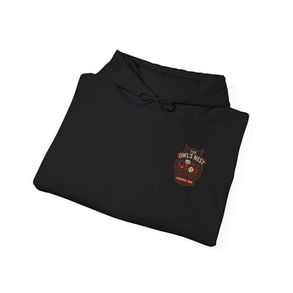 The Owl's Nest Pullover Hoodie | Keene, NH Vintage Logo Sweatshirt