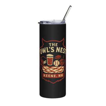 The Owl's Nest Keene, NH 20oz Stainless Steel Tumbler